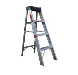 4 Step Heavy Duty Sided A-frame Aluminium Ladder
