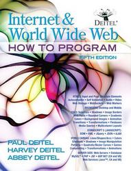 Internet and World Wide Web How to Program Paperback, 5th Revised edition