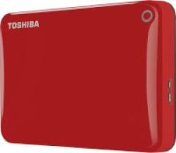 Toshiba Canvio Connect Ii 2.5 Portable External Hard Drive 2tbred