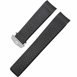 Choco&man Us Genuine Leather Watch Band Strap With Tool Fit For Men's Tag Heuer Watches