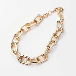 Chunky Gold Chain Necklace - Gold