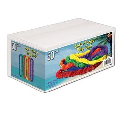 The Beistle Company Beistle 66355-50L Soft-twist Poly Leis 1.5 Inches By 36 Inches 50 Leis In Box