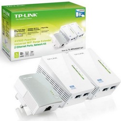 TP-LINK 300mbps Wifi Av500 Powerline Extender Twin Pack