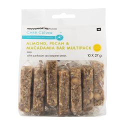Carb Clever Almond Pecan And Macadamia Multipack 10 X 27 G