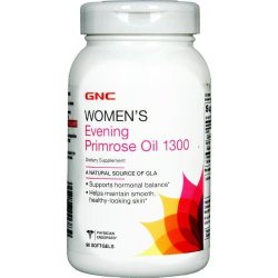 GNC Women's Evening Primrose Oil 1300 90 Softgels
