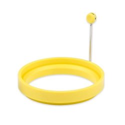 10.16CM Silicone Egg Ring Yellow