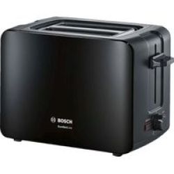 Bosch Compact 1090W 2 Slice Toaster Black