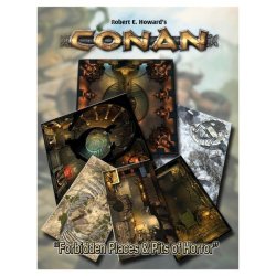 Modiphius Entertainment Conan: Forbidden Places & Pits Of Horror Expansion Role Playing Game