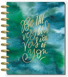 Create 365 The Big Happy Planner Be The Very Best Version Of You 18 Month July 2019-DECEMBER 2020 Vertical Layout Size: 11.5 X 10.25 Weekly & Monthly Layout Pages