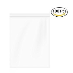 Recer 9 X12 2 Mil Resealable Plastic Bag Clear Reclosable Zip Bags Recer 9 X12 2 Mil Resealable Plastic Bag Clear Reclosable Zip Bags Poly Ziplock Bulk Pack Of 100