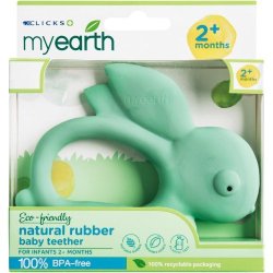 MyEarth Natural Rubber Baby Teether