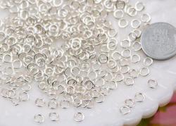5MM Silver Jump Rings +-500