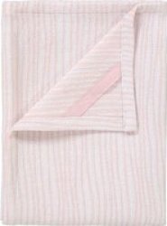 Tea Towels In Lily White And Rose Dust Belt Set Of 2