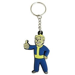 Fallout 4 Vault Boy 3D Pvc Key Chain