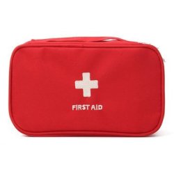 Large Portable Empty First Aid Bag Kit Pouch Home Office Medical Emergency Travel Re