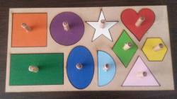 Wooden Forms And Colours Puzzles