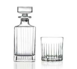 Timeless Crystal Whisky Glass Set - 7PCS Set