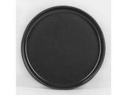 Flat Stackable Side Plates Set Of 4 Dark Grey