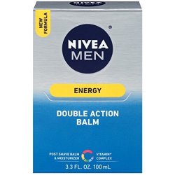Nivea For Men Energy Double Action Balm 3.30 Oz