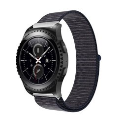 Mostsola Nylon Watch Strap For Samsung Gear S2 Classic Dark Blue