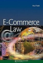 E-commerce Law Paperback New