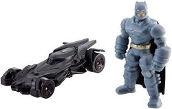 Hot Wheels Batman V Superman 4 Pieces Set: Dawn Of Justice MINI Figures