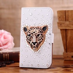 Berry Accessory Tm Galaxy Note 8 Wallet Case Luxury Handmade 3D Bling Crystal Rhinestone Leather Wallet Purse Flip Card Pouch Stand Cover Case For Samsung