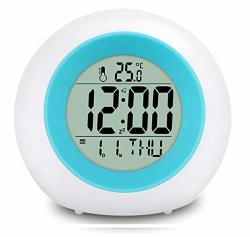 Smart LED Digital Alarm Clock 7 Colors Rainbow Alarm Clock Special For Kids Bedroom