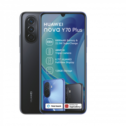Huawei Nova Y70 Plus 128GB Dual Sim Black