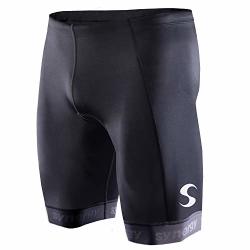 Synergy Men's Tri Shorts Medium Black With Mesh Pockets