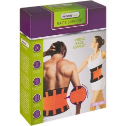Remedy Health Back Support - Double Compression Waist Wrap Unisex - Large