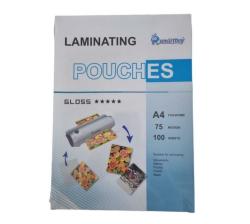 A4 Laminating Pouches A4 150 MIC 75MIC X 2 100 Pack