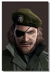 Lawrence Painting Metal Gear Solid V The Phantom Pain Game Art Canvas Poster Print Solid Snake Living Room Decor