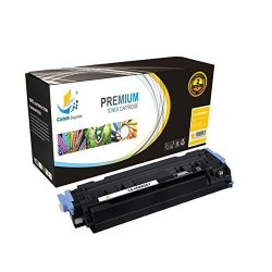 Catch Supplies Q6002A 124A Yellow Premium Replacement Toner Cartridge Compatible With Hp Color Laserjet 2600N 1600 2605N 2605DN 2605DTN Mfp CM1015 CM1017 Laser Printers |2 000 Yield|