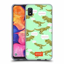 Official Emoji Raaaaah Dinosaurs Soft Gel Case Compatible For Samsung Galaxy A10E 2019