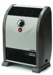 Lasko Automatic Air-flow Heater With Space-saving Design And Temperature-regulation System And Consistent Heat Output 2 Convenient Heat Settings And 360 Tip-over Switch And Illuminated Power Switch