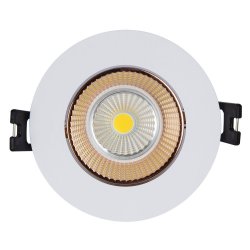 Eurolux - TI Lights - Downlight - Polycarbonate - White rose Gold - 2 Pack