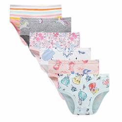 Baby Soft Cotton Panties Little Girls'briefs Toddler MIXED22 Size 6-7 Years