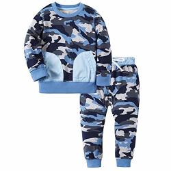 Frogwill Toddler Boys Camouflage Clothing Set 3T