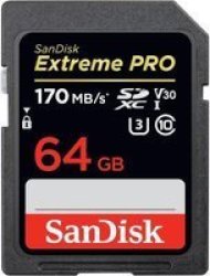 SanDisk Extreme Pro 64 Gb Sdxc Class 10 Uhs-i Memory Card