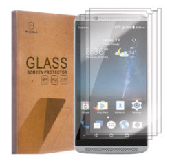 ZTE Axon 7 Premium Tempered Glass Screen Protector 9H 3PACK Mr Shield Instock