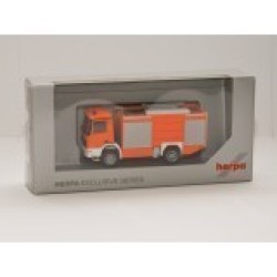 Herpa 297257 Ho Fire Brigade Merc Actros Bright Orange In Orig Box