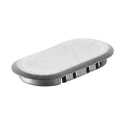 SV-AK-D14-SLR 32 Domino Cover Caps Silver - Pack Of 32