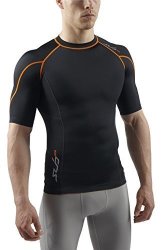 Sub Sports Mens Graduated Compression Long Sleeve Top Vest Running Recovery -xl
