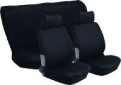 Stingray Nexus Full Car Seat Cover Set in Black