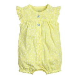 Orangemom Baby Girl One-piece Jumpsuit - Yellow Dot 12M