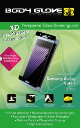 Body Glove Tempered Glass Screenguard For Samsung Galaxy Note 7 - Black Border
