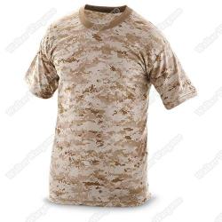 Camo Shirts -- Us Marine Digital Desert Camo Marpat Size Large