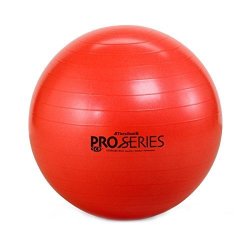 Theraband Pro Series Exercise And Stability Ball With 55 Cm Diameter Professional Slow Deflate & Burst Resistant Fitness Ball For Improved Posture Balance Yoga