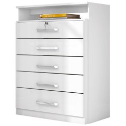 Triunfo Chest Of Drawers - White